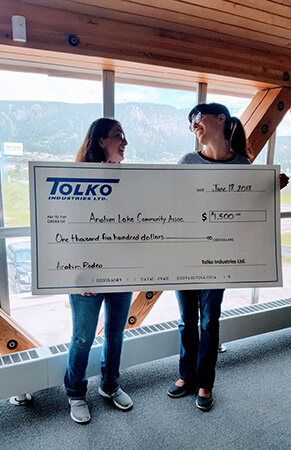 Tolko sponsors family fun at the Anahim Lake Stampede