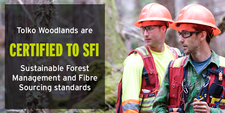 Tolko Woodlands – Certified to SFI Standards