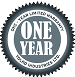 1 Year Limited Warranty emblem