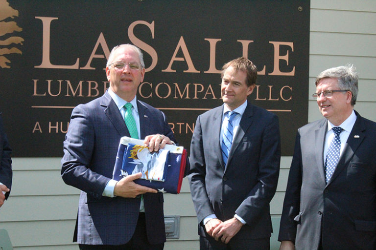 LaSalle Lumber Company Grand Opening Highlights Modern Sawmill