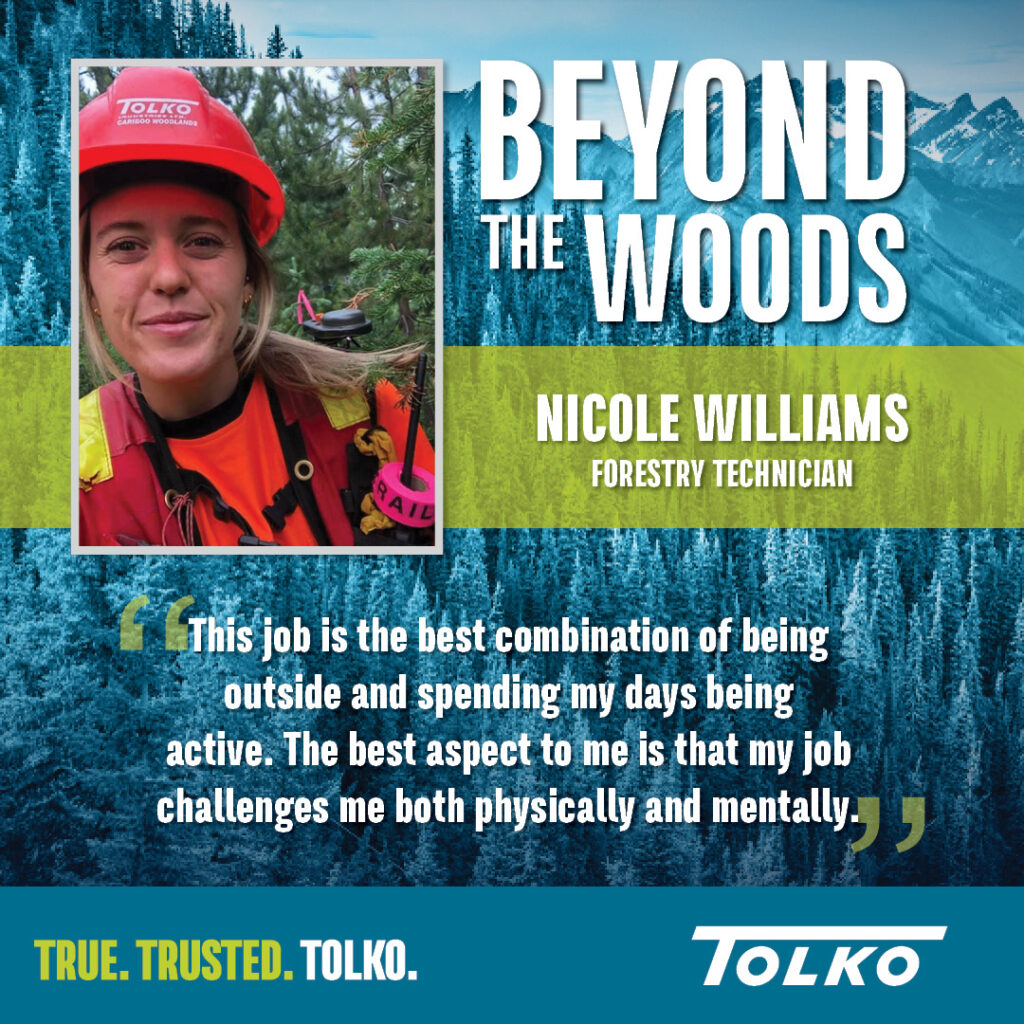 Beyond the Woods: Nicole Williams, Forestry Technician