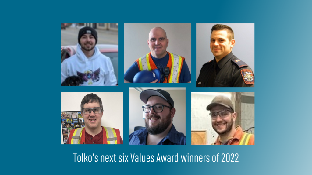 Announcing six more Tolko Values Award winners!